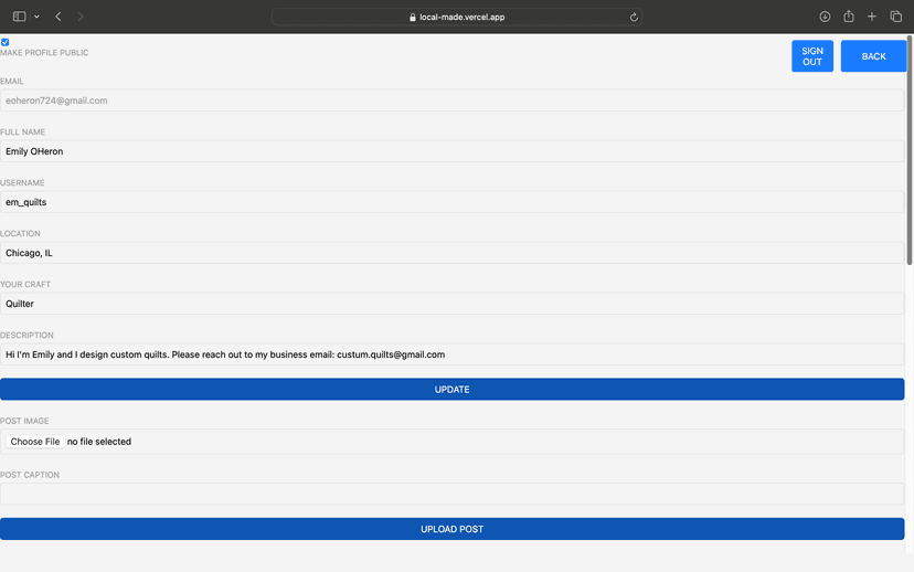 Full Stack Web Application - Image 3